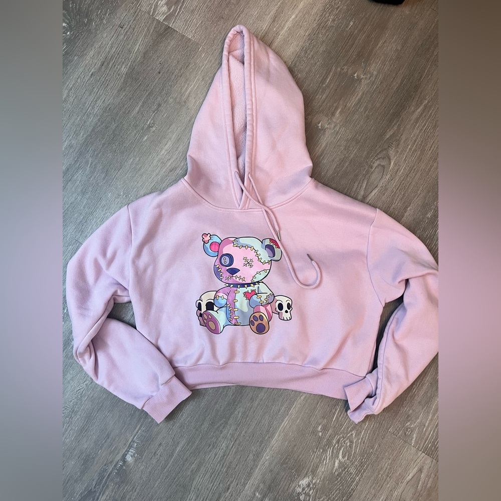 SHEIN Light Pink Hoodie